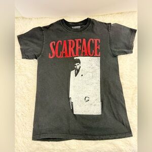 Scarface Tony Montana Graphic Tee Men’s Small (Unisex) – Black Vintage